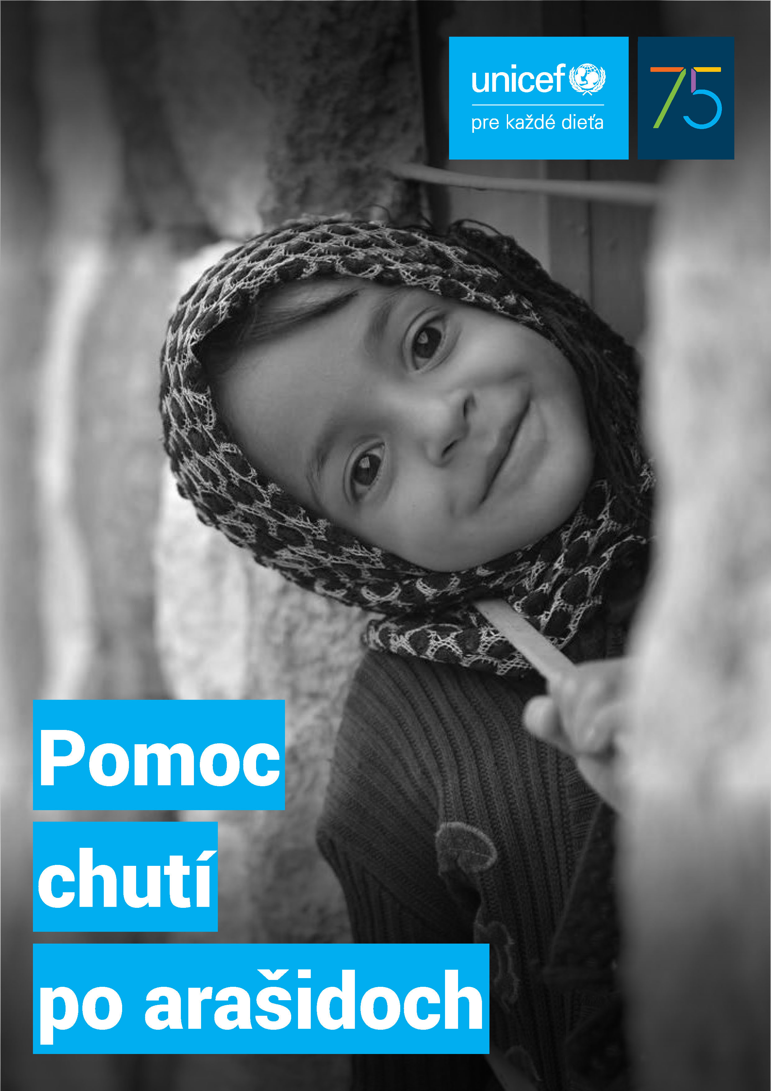 UNICEF kniha Pomoc chutí po arašidoch