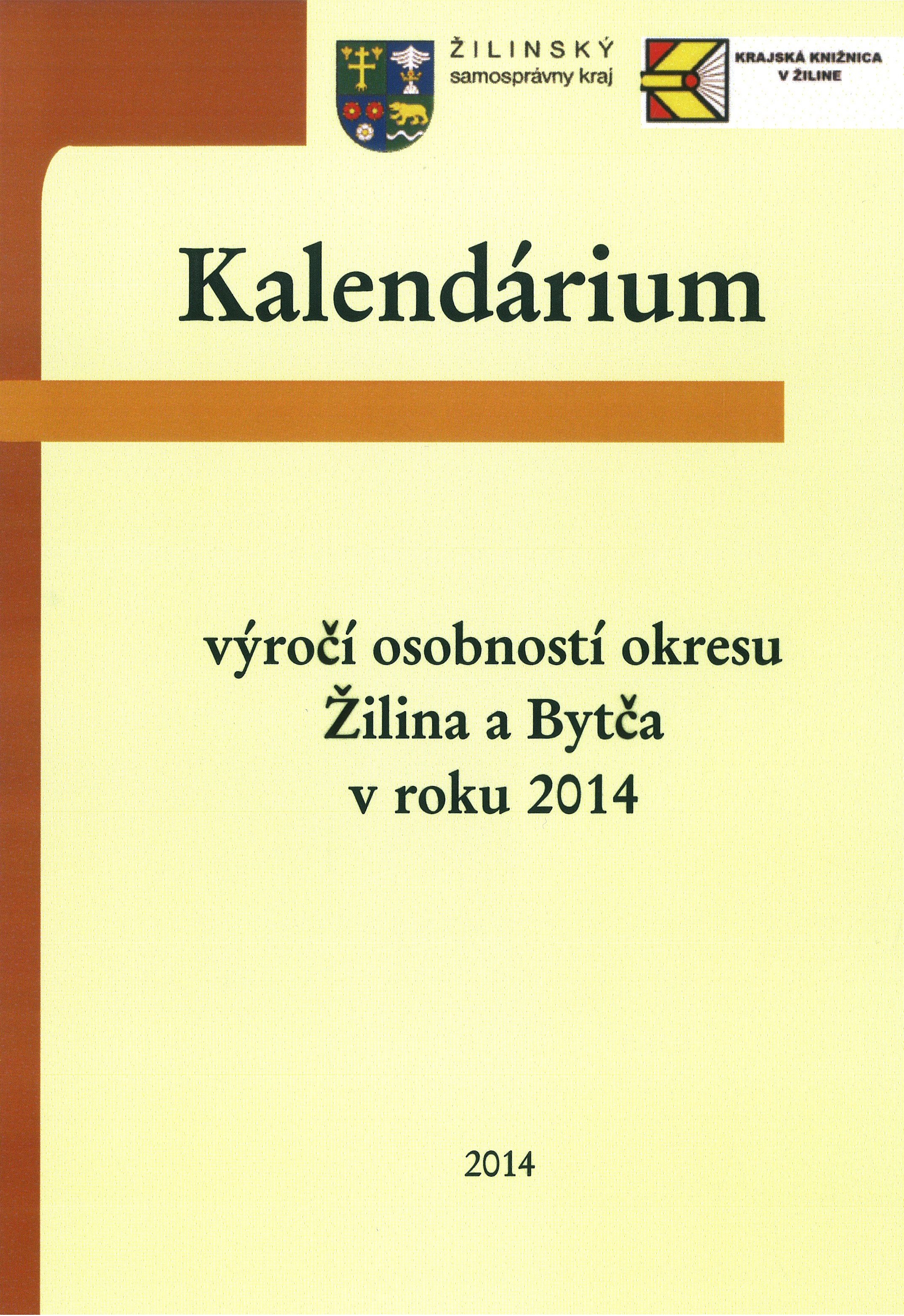 Kalendárium 2014